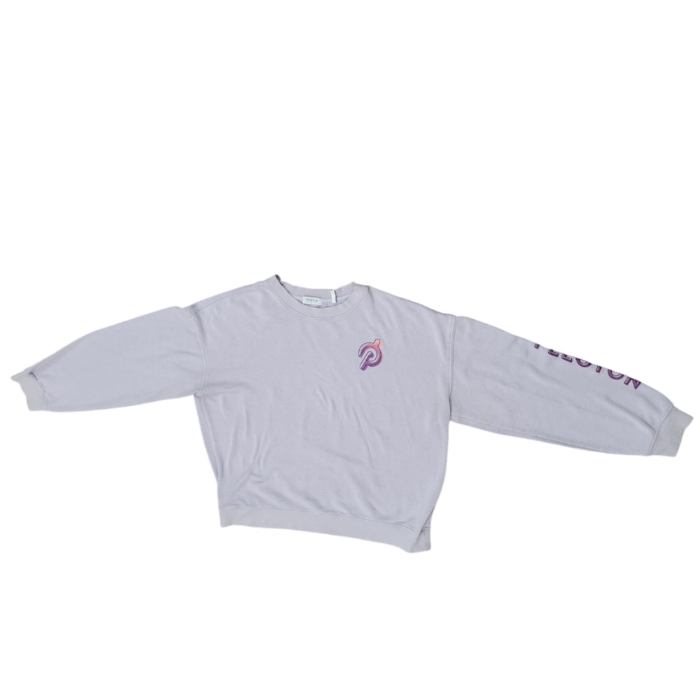 Peloton Women's Lavendar Sweatshirt - Size XL